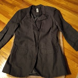 Grey 3/4 blazer